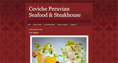 Desktop Screenshot of cevichechicago.com